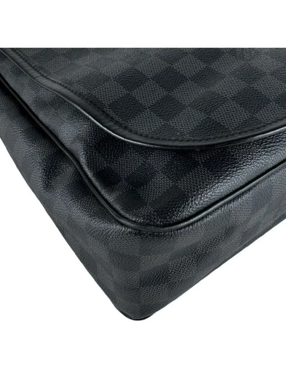 Louis Vuitton Shoulder Bag Damier Graphite Daniel MM
